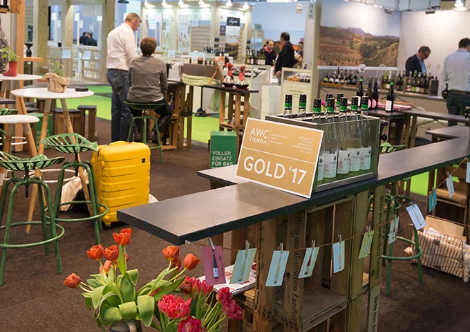 Stand auf der ProWein 2017